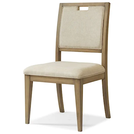 Contemporary Upholstered Dining Side Chair